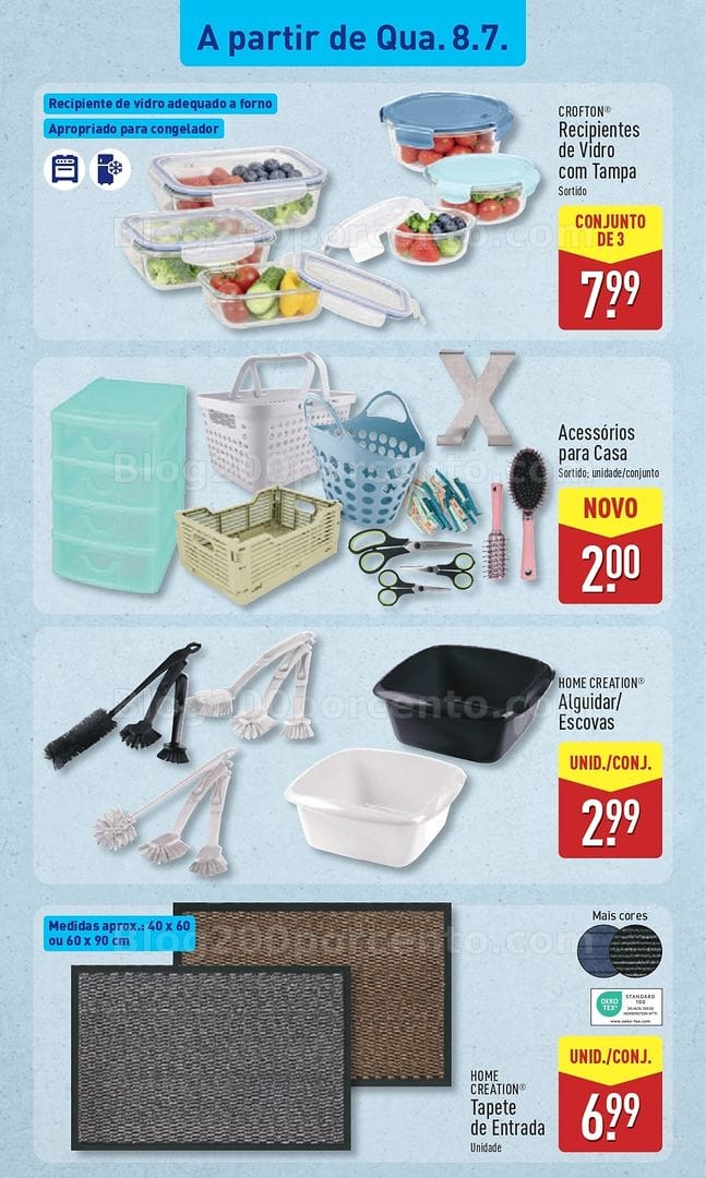 Antevisão Folheto ALDI Promoções de 6 a 12 julho